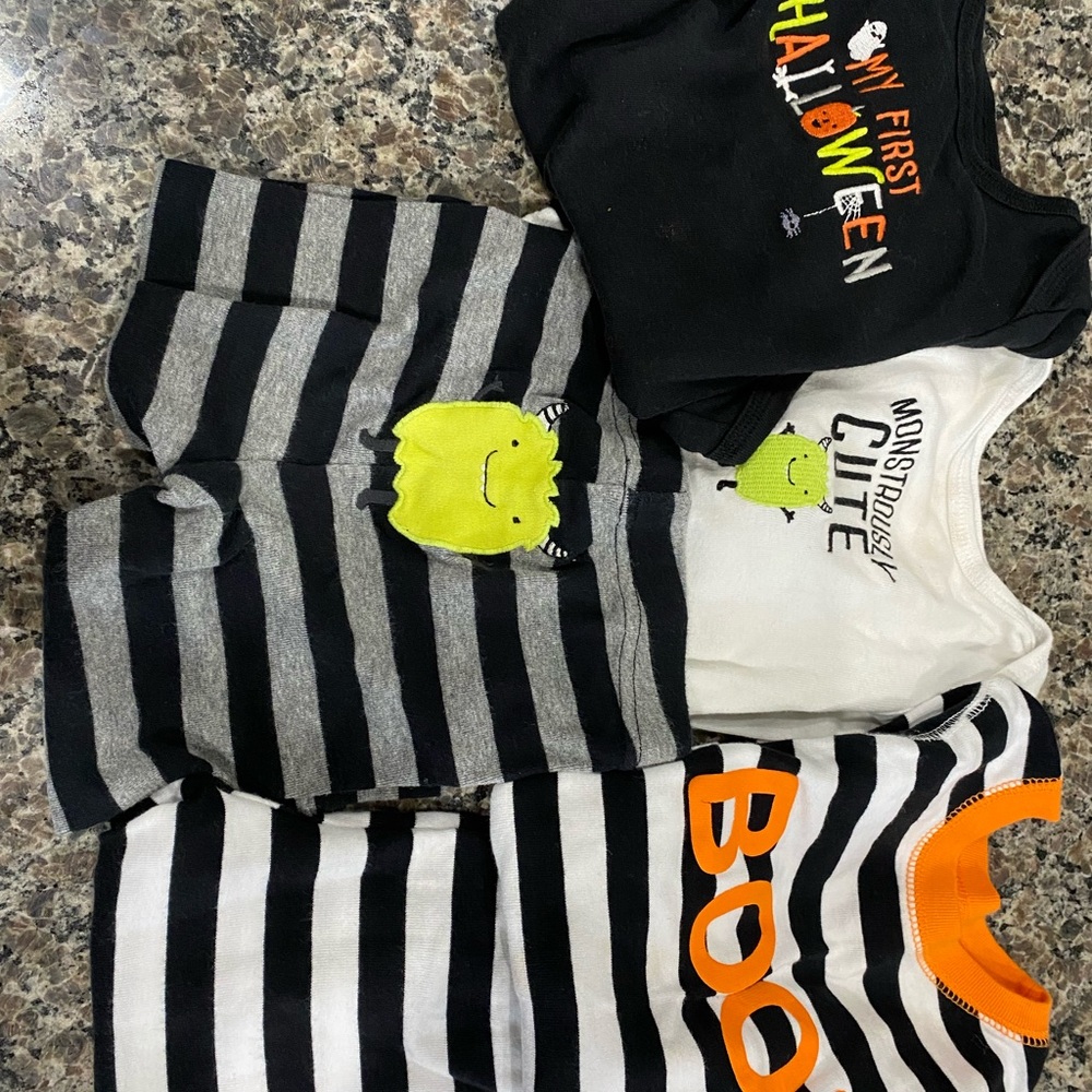 Halloween outfits and pjs